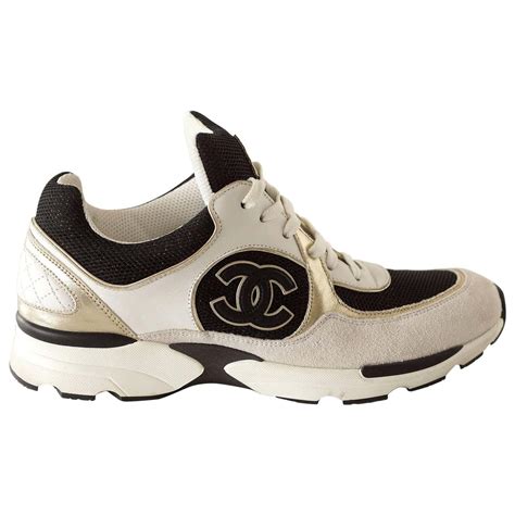 chanel tennis shoes womens|authentic chanel sneakers.